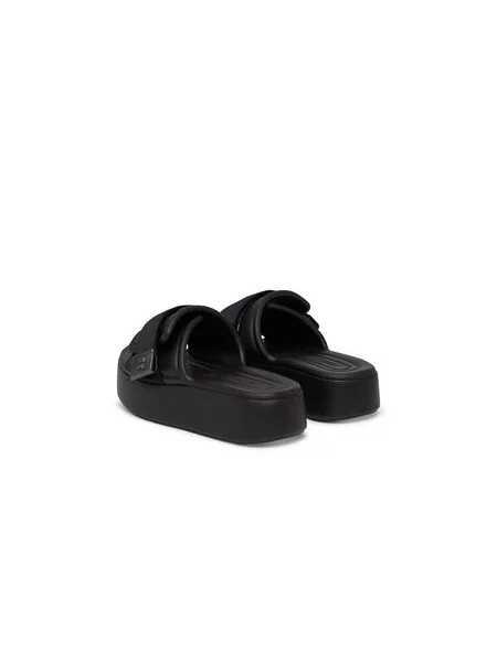 Natikači Melissa Melissa Free Fuzzy Slide Platform Ad črna