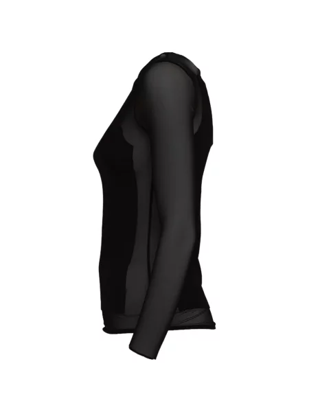 Tricou Dondup cu decolteu rotund negru