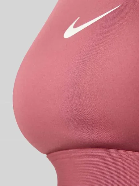 Biustonosz sportowy z nadrukiem z logo Nike
