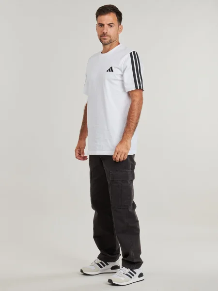Csíkos póló Adidas fehér