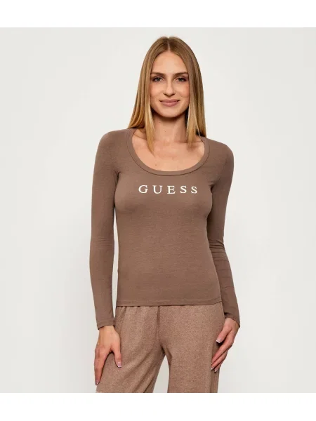 Guess Underwear Bluză NEW CARRIE bej