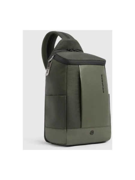 Torba Piquadro skórzana zielona