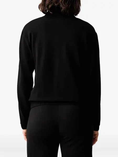Τρέξιμο μπουφάν Ea7 Emporio Armani με σχέδιο μαύρο