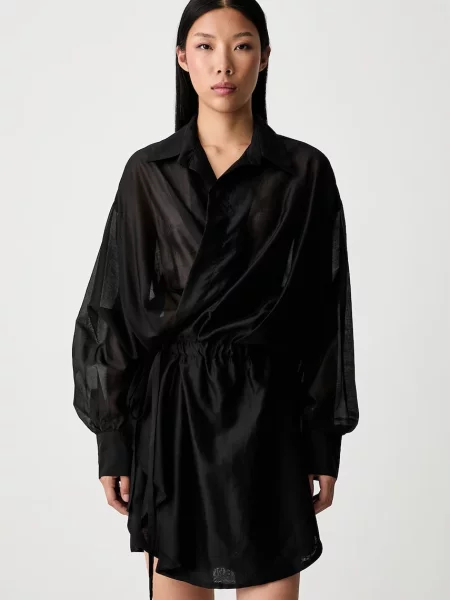ViCOLO rochie petrecută cu lyocell negru