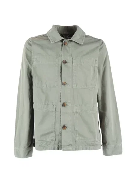 Риза Sebago с десен рибена кост зелено