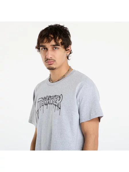 Póló Thrasher One-liner T-Shirt Spory Grey XL szürke