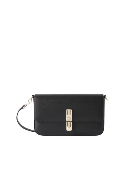 Torebka crossbody Furla skórzana czarna