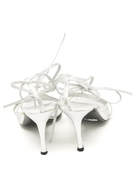 Sandale Stuart Weitzman argintiu