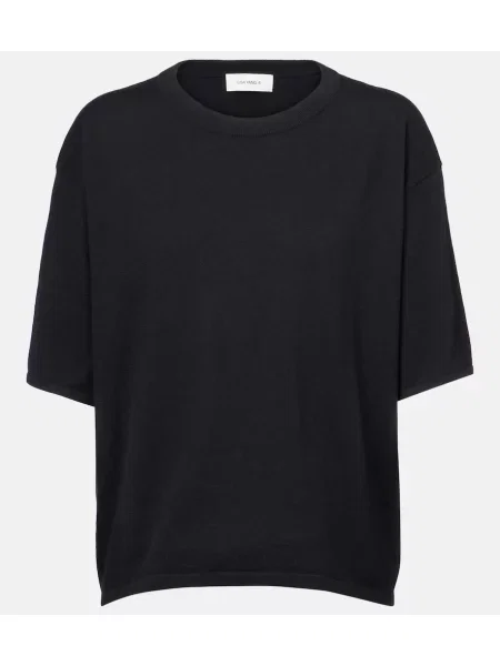 Tricou Lisa Yang din cașmir negru