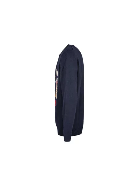 Sweter Mc2 Saint Barth niebieski