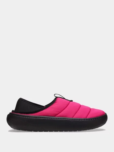 Сабо Crocs малиновий синтетичний