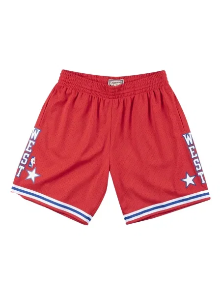 Pantaloni scurți Mitchell & Ness roșu