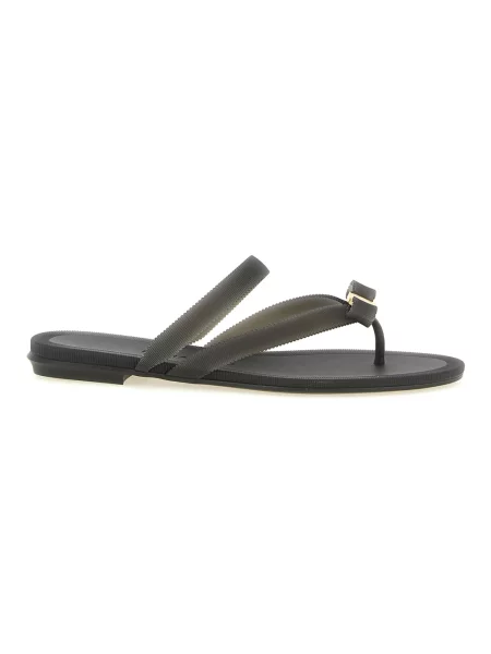 Stringi Ferragamo czarne