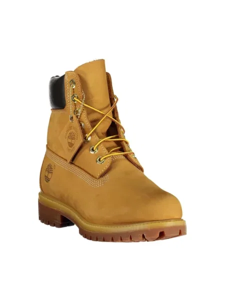 Botki Timberland skórzane wodoszczelne casual brązowe