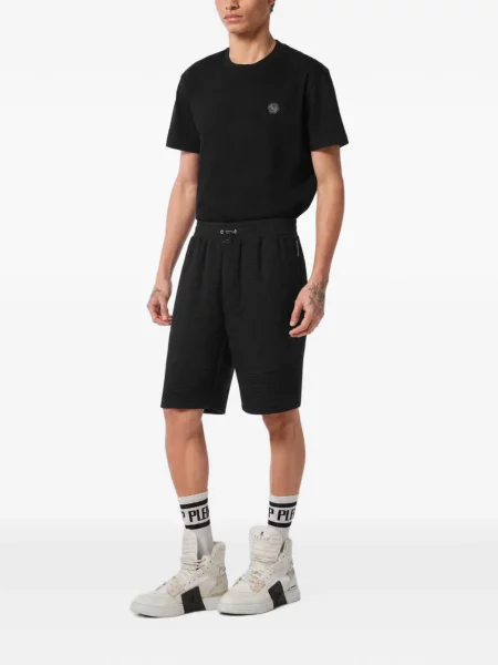 Pantaloni scurți Philipp Plein negru