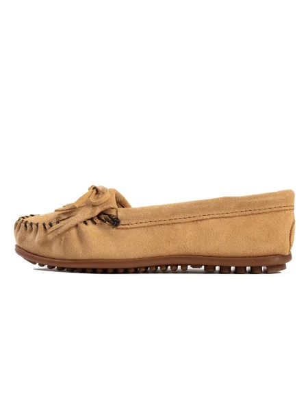 Minnetonka Mocasini Kilty deschis maro