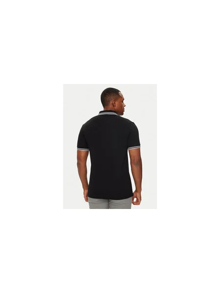 Boss Pólóing Paul Slim Fit fekete