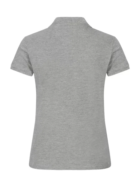 Clique Heavy Premium Polo – ciężka koszulka polo z czesanego bawełny – szara