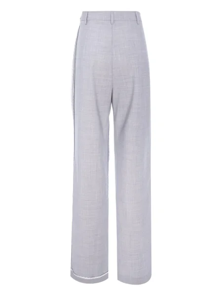 Pantaloni Cuanna cu dungi gri