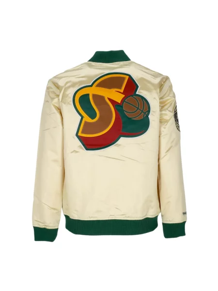 Kurtka Mitchell & Ness żółta