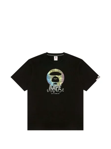 Tricou Aape By A Bathing Ape cu imagine negru