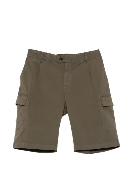 Pantaloni scurți cargo Alley Docks 963 din țesătură twill verde