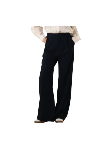 Spodnie Copenhagen Muse eleganckie niebieskie