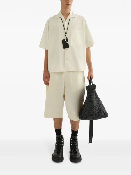 Scurt cămașă Jil Sander alb