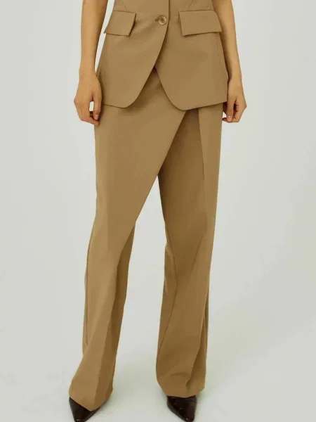 NORR Pantaloni Eluna' bej