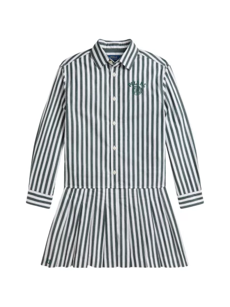 Spódnica dziecięca Polo Ralph Lauren zielona