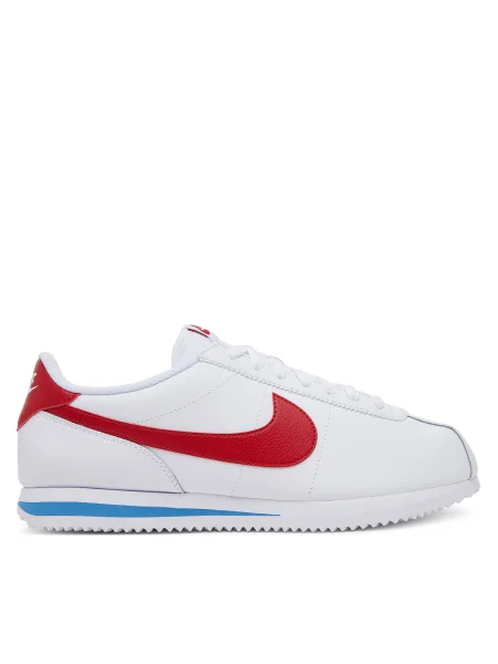Sneakerși Nike Cortez din piele alb