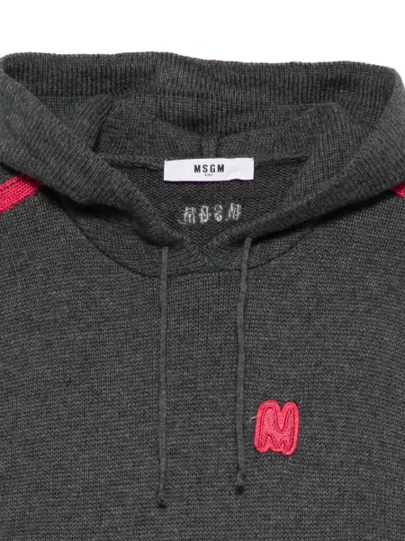 Sweter dziecięcy Msgm szary