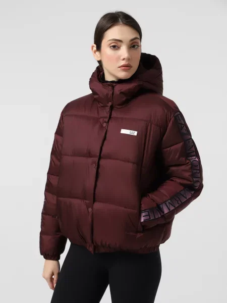 Зимова куртка бордовий