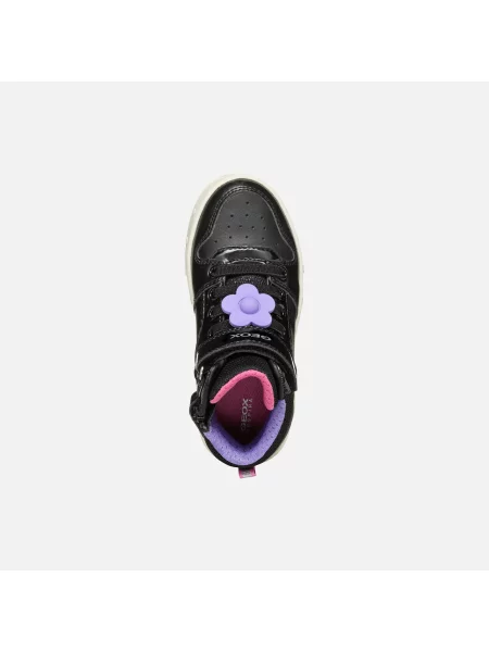 Gyerek sneaker Geox fekete