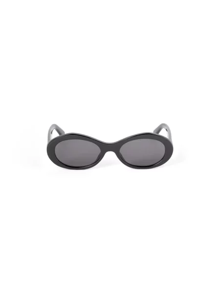 Off White Akcesoria unisex Czarny ONE SIZE Okulary przeciwsłoneczne Edison Czarny/Szary Kot białe