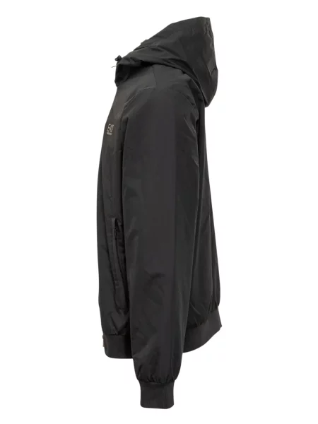 Яке Ea7 Emporio Armani с принт черно