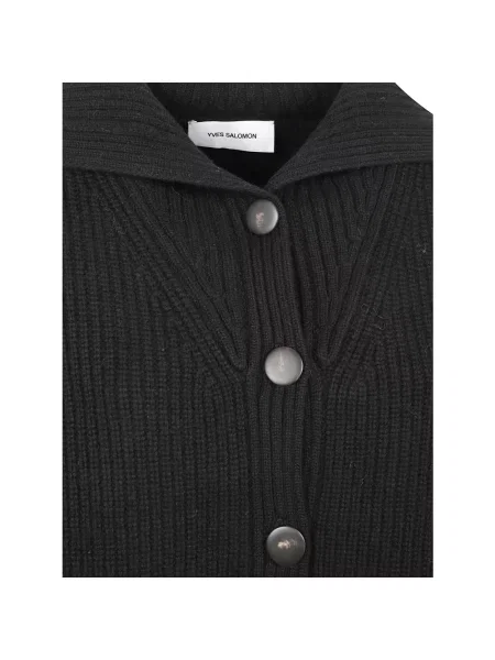 Sweter Yves Salomon czarny