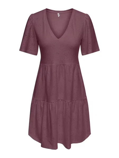 ONLY Obleka ONLSMILLA' roza