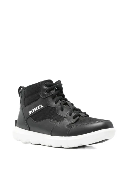 Sneakerși Sorel cu șireturi din dantelă negru