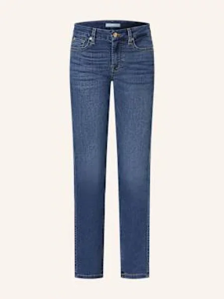 7 For All Mankind Jeansy Straight Kimmie blau