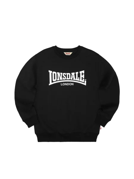 LONSDALE Mikina Welham' čierna