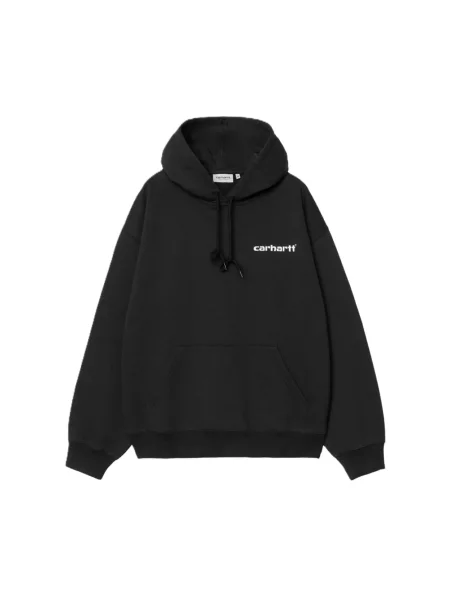 Bluza z kapturem Carhartt Wip z kapturem czarna