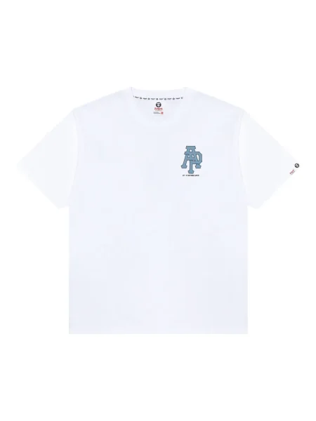 Tricou Aape By A Bathing Ape cu imagine alb