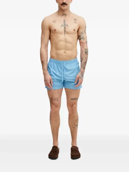 Slip de baie Mm6 Maison Margiela cu imagine cu cordon albastru