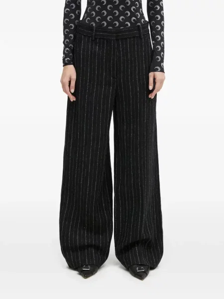Pantaloni Kenzo cu dungi negru