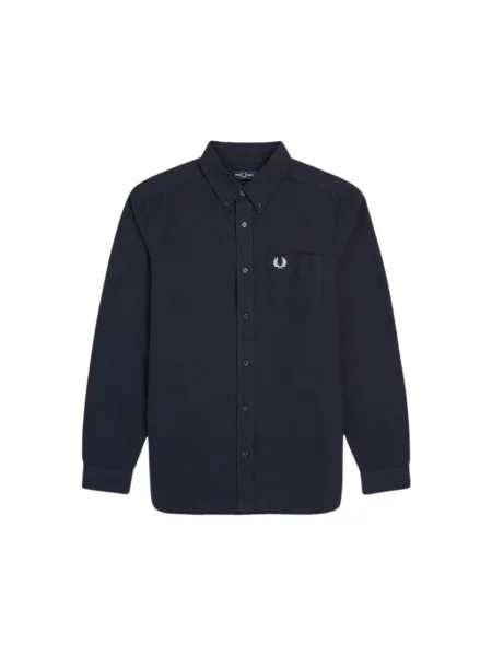 Koszula FRED PERRY Oxford Shirt Navy M granatowa