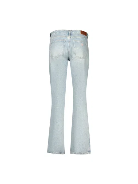 Jeansy straight leg Guess niebieskie