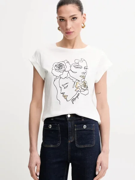 Morgan Tricou auriu / negru alb