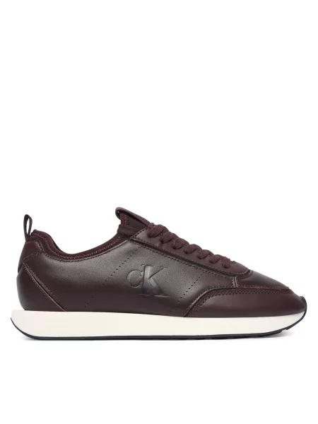 Sneakers Calvin Klein Retro Runner Sock Panl Lth Neo maro
