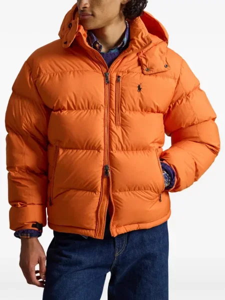 Mănuși Polo Ralph Lauren din piele de căprioară cu șireturi cu vârf închis albastru